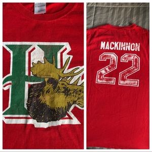 Nathan MacKinnon Halifax Mooseheads T-Shirt